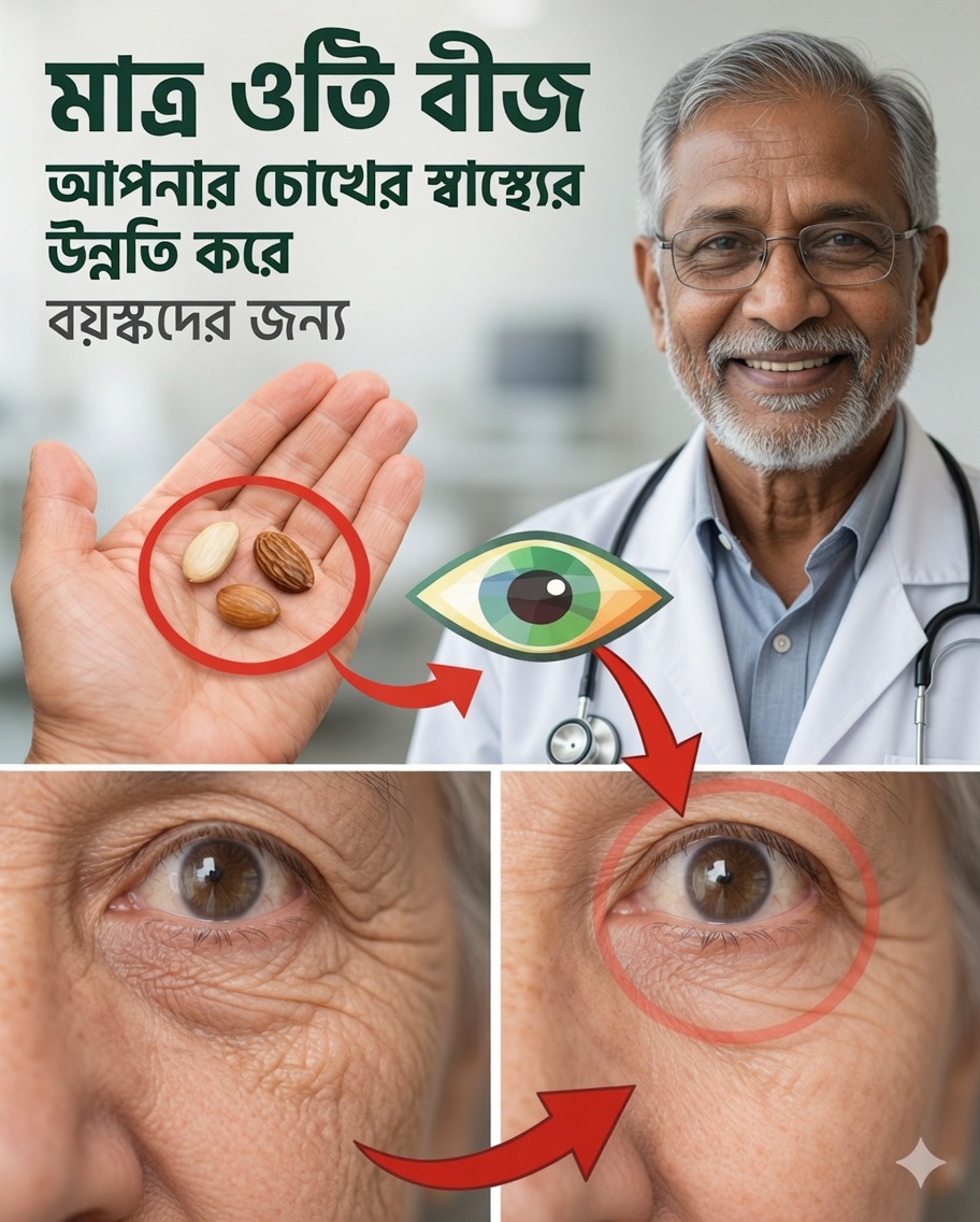 ৫০-এর পর চোখের ক্লান্তি ও শুষ্কতা কমাতে সাহায্য করতে পারে এমন ৩টি সস্তা বীজ