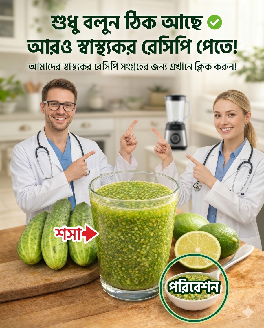 আপনার দৈনন্দিন পানির যে সতেজ ছোঁয়া দরকার: কেন লেবু ও শসাযুক্ত পানি আপনার নতুন প্রিয় পানীয় হয়ে উঠতে পারে