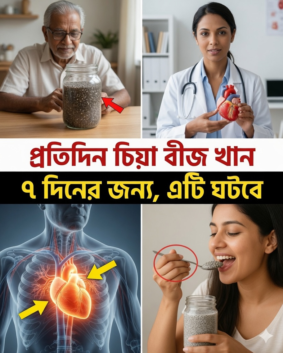৭ দিন ধরে প্রতিদিন চিয়া বীজ খেলে আসলে কী ঘটে (এটা বেশিরভাগ মানুষ যা আশা করে তা নয়)