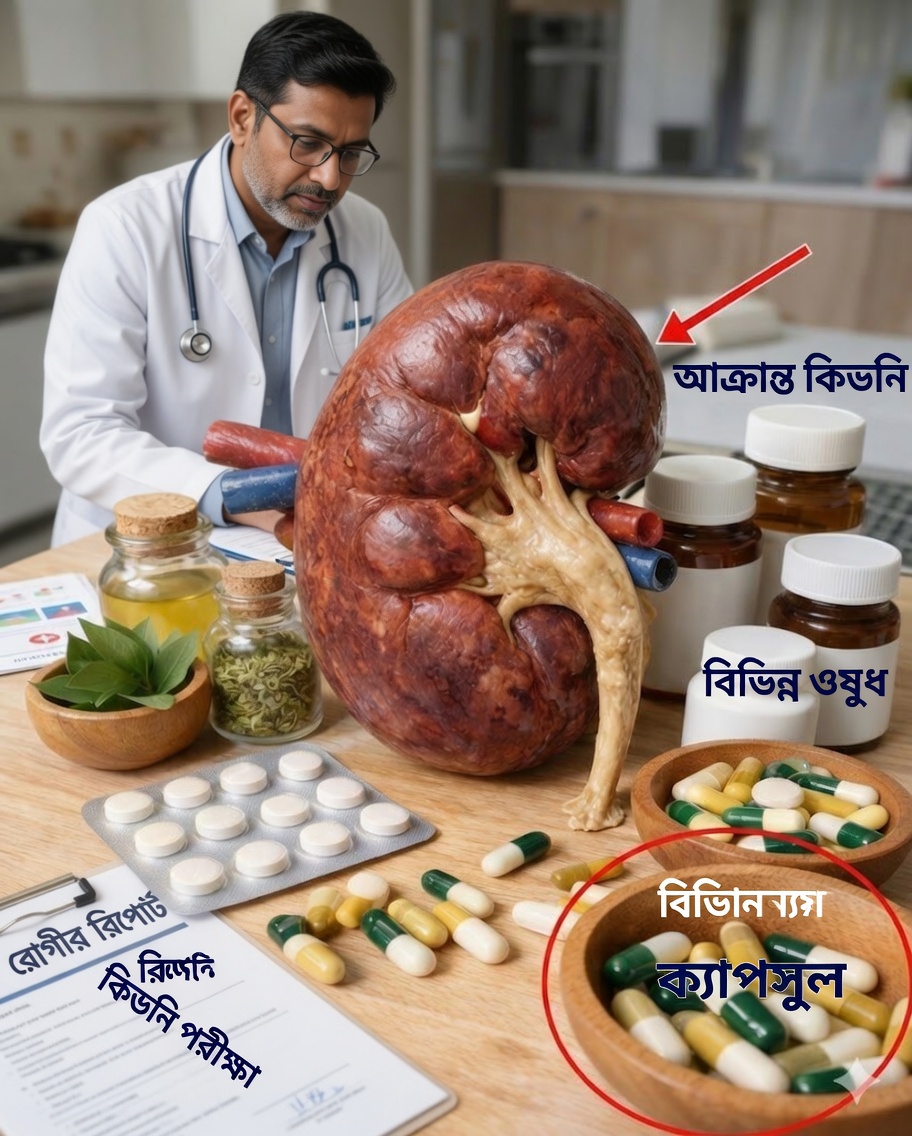 প্রতিদিনের ব্যবহৃত ওষুধ যা নীরবে আপনার কিডনির ক্ষতি করতে পারে – আপনার যা জানা প্রয়োজন