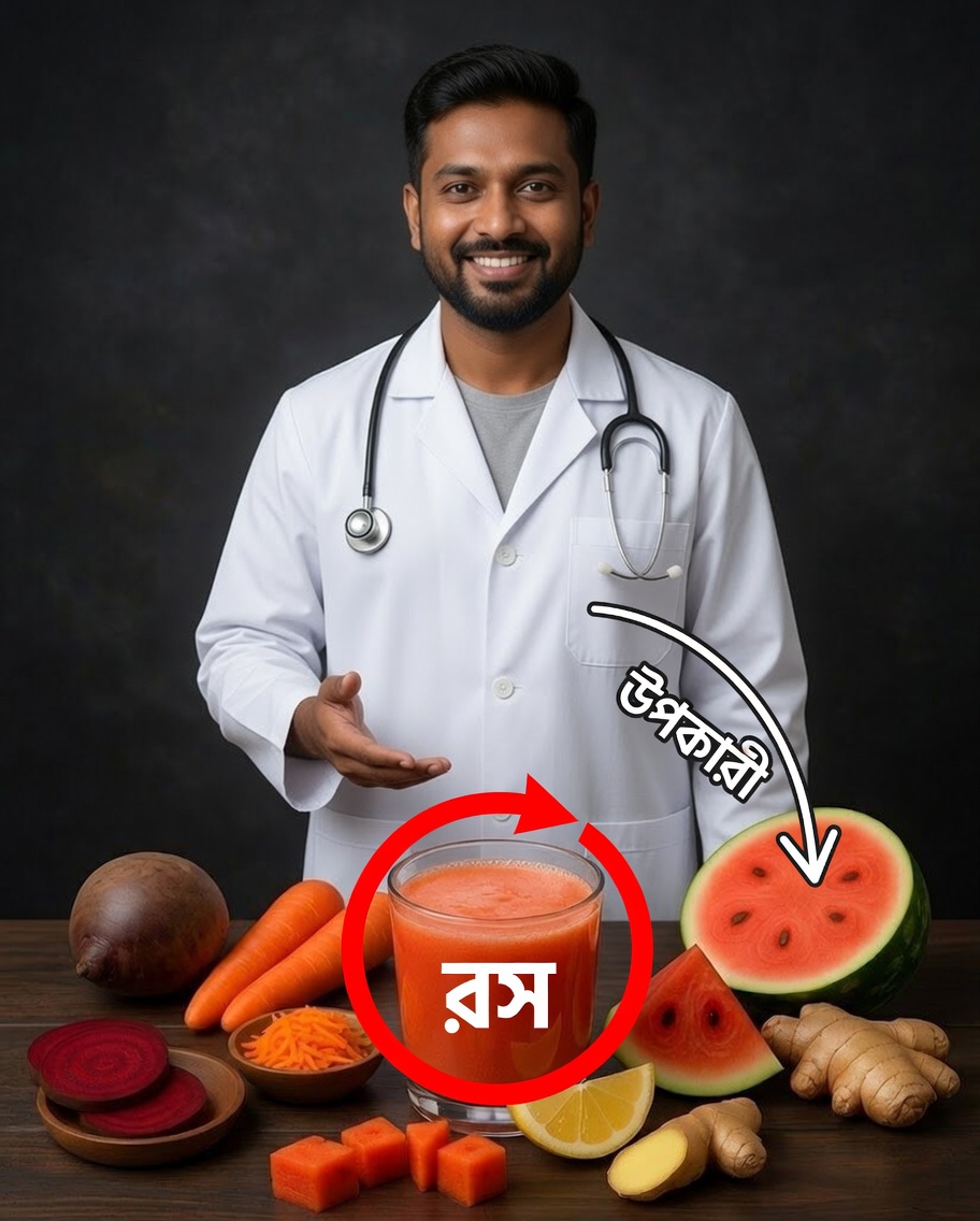 তরমুজ, গাজর, বিট ও আদা জুস: শরীরকে পুনরুজ্জীবিত করে এমন প্রাকৃতিক ডিটক্স পানীয়