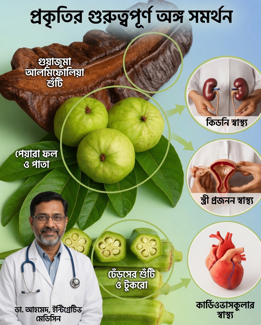 ডিম্বস্ফোটনের জন্য প্রকৃতির লুকানো রত্ন: পেয়ারা পাতা, আইডান ফল, এবং ঢেঁড়স