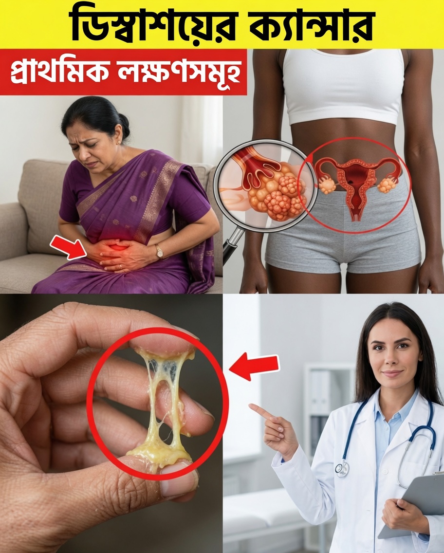 ক্যান্সারের ৮টি নীরব লক্ষণ, যা প্রতিটি নারীর উপেক্ষা করা উচিত নয়