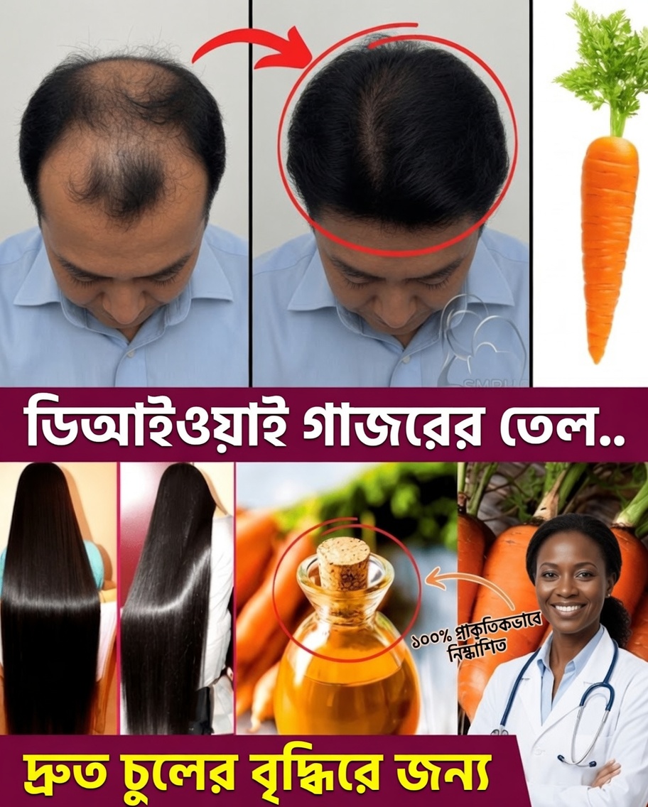 কীভাবে প্রাকৃতিকভাবে চুল আবার গজাবেন, চুল পড়া বন্ধ করবেন এবং ঘনত্ব ফিরিয়ে আনবেন
