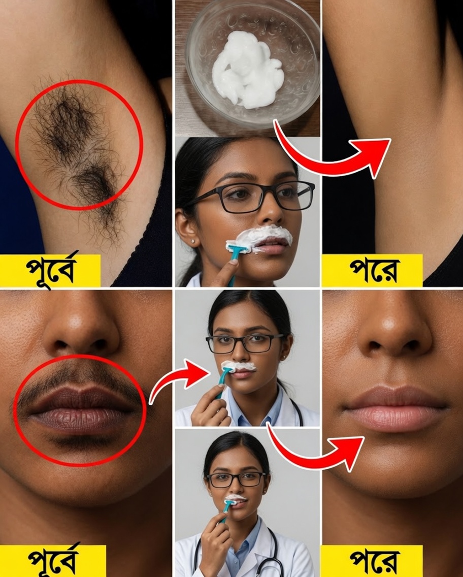 ঝাঁজালো প্রাকৃতিক প্রতিকার: লেবু ও টুথপেস্ট দিয়ে অবাঞ্ছিত লোম কমান