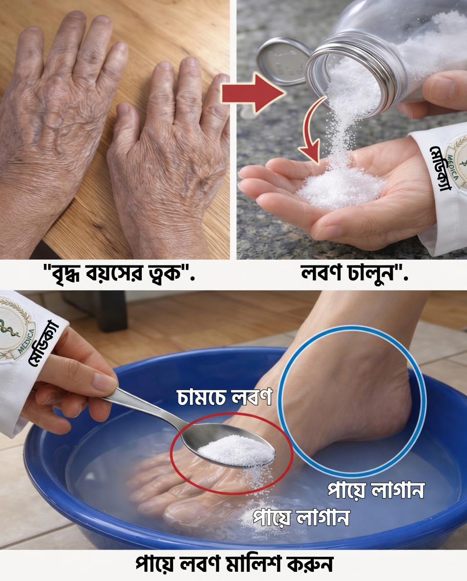পায়ের খিঁচুনি, ঝিনঝিনি, ব্যথা ও ফোলা থেকে বিদায় নিন: আরাম দিতে পারে এমন সহজ রাতের ফুট সোক