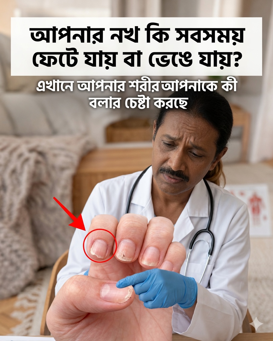 দুর্বল ও ভঙ্গুর নখ? আপনার শরীরের ১০টি লুকানো সংকেত—এবং প্রাকৃতিকভাবে সেগুলো শক্তিশালী করার উপায়
