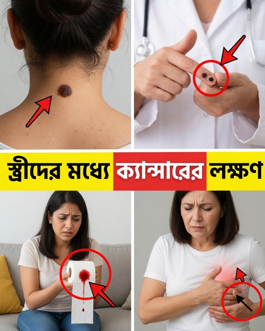 ক্যানসারের ১৪টি সতর্ক সংকেত যা অনেক নারী উপেক্ষা করেন – খুব দেরি হয়ে যাওয়ার আগে অপেক্ষা করবেন না