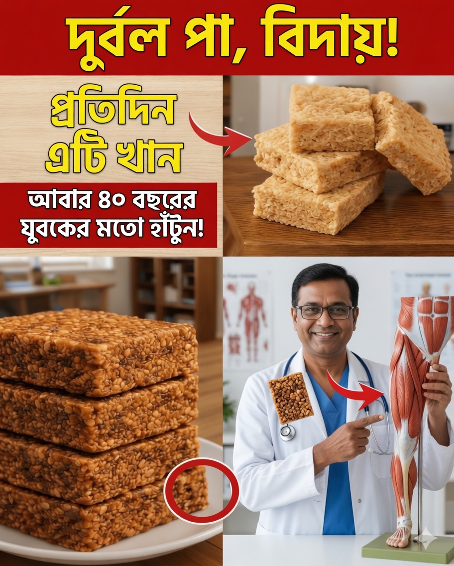 ৮০ বছরের পরে আরও শক্তিশালী পা চান? দৈনন্দিন ৭টি খাবার যা চলাফেরা বজায় রাখতে সাহায্য করতে পারে
