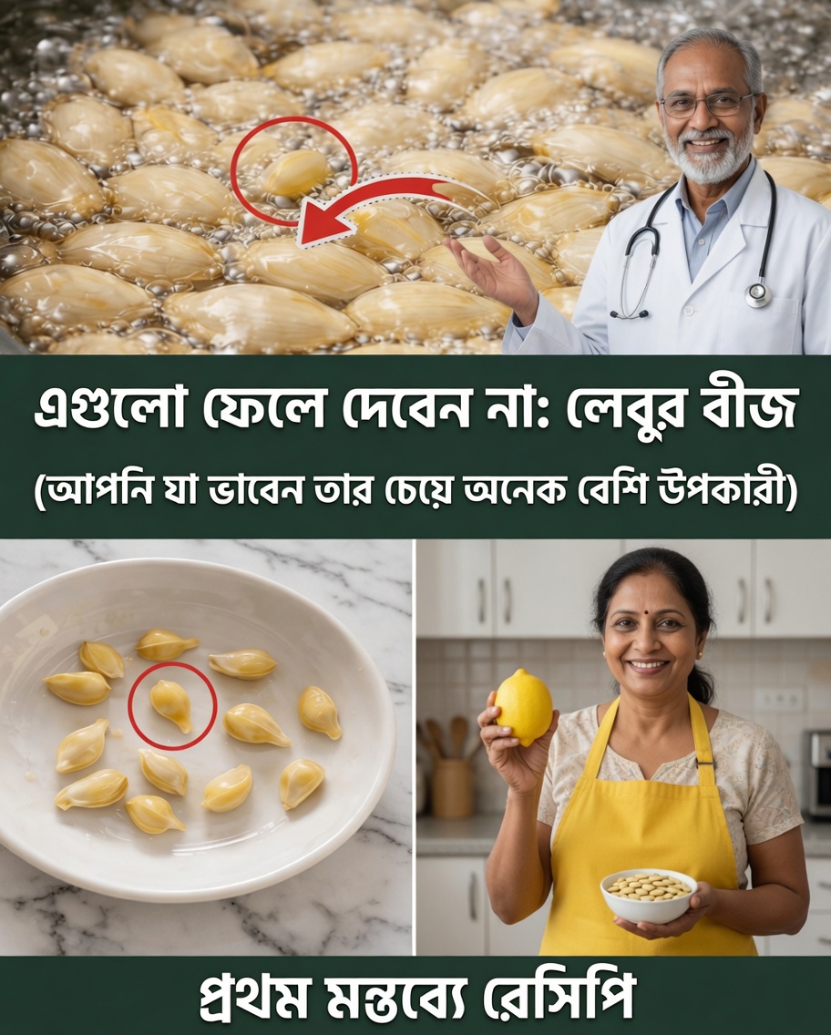 লেবুর বীজের লুকানো শক্তি: যে পুষ্টিগুণগুলো আপনি ফেলে দিচ্ছেন